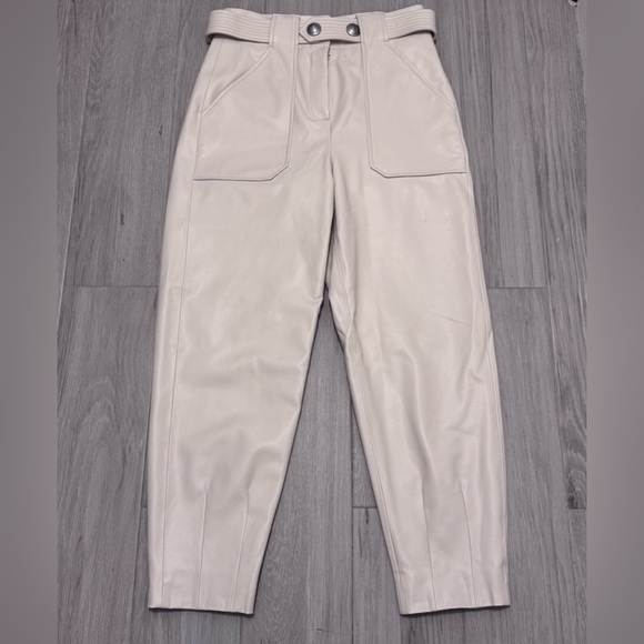 Veronica Beard Atala Cropped Tapered Pants - Picture 5 of 8